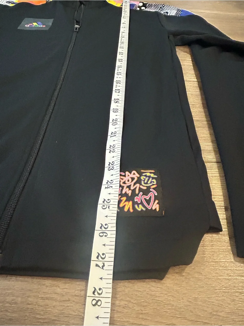 adidas x Kris Andrew Small Tiro Pride Track Jacket XS Black Multicolor
